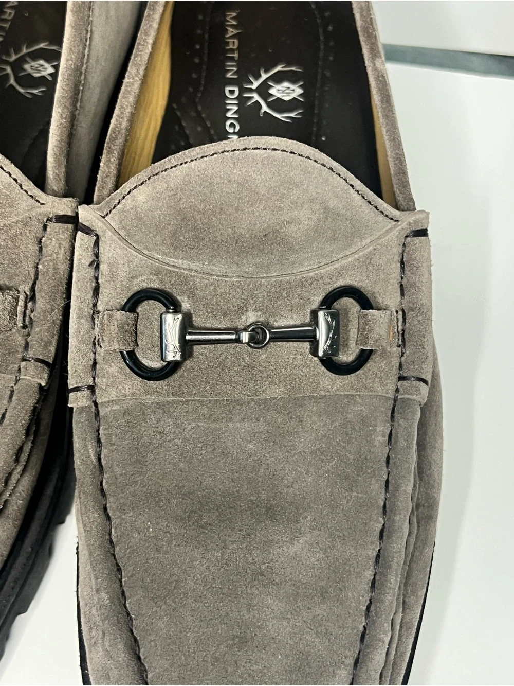 Martin Dingman Men’s Loafers Size 9.5 Shoes Made In Brazil 520281M